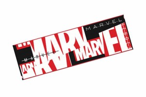 【マーベルキャラクター】スポーツタオル【スクランブルロゴ】【マーベル】【MARVEL】【ヒーロー】【ヒーローズ】【アメコミ】【映画】【