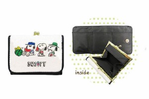 【スヌーピー】【SNOOPY】コンパクト財布【ブラザーズ】【サマー】【ピーナッツ】【ウッドストック】【すぬーぴー】【アニメ】【キャラク