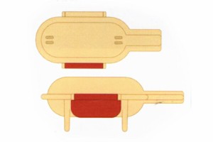 スケ498107  【オリジナル】チーズドッグメーカー【チーズドッグ】【アメリカンドッグ】【容器】【ケース】【入れ物】【食事】【料理】【