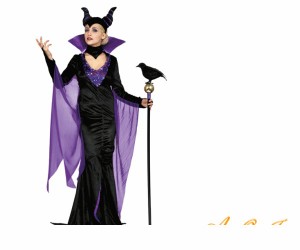 レディ　95R320　マレフィセント眠れる森の美女　仮装　ディズニー　Disney　Maleficent　Sleeping Beauty　魔女　ディズニー映画眠れる