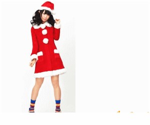 レディ　XM(C)-14　サンタガールコートでんぱ組　クリスマス　サンタ　サンタクロース　パーティ　でんぱ組がイメージキャラクターのクリ