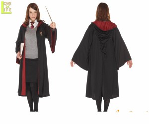 レディ　Harry Potter　グリフィンドールローブハリーポッター　衣装　コスプレ　コスチューム　パーティ　仮装　ハロウィン　女性　HALL