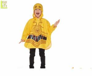 キッズ　スターウォーズ　C3PO ポンチョSTAR WARS　C3PO　子供　仮装　衣装　コスプレ　コスチューム　ハロウィン　パーティ　イベント　