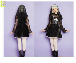 レディ　LLL　Holy Dollシスター　AMO　教会　ブランド　グリム　仮装　衣装　コスプレ　コスチューム　ハロウィン　パーティ　イベント