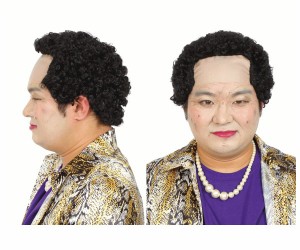 グッズ　おかんのパーマおかん　パーマ　チリチリ　大仏　カツラ　かつら　ヘアー　ウィッグ　パーティ　ハロウィン　コスプレ　コスチュ