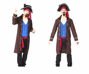 UNISEX　パイレーツ海賊　海賊船　ハロウィン　コスプレ　コスチューム　衣装　仮装　集団仮装　集団コスプレ　かわいい