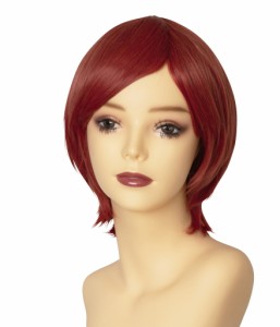 クリ　【送料無料】 【Belle Wig ショート スカーレットレッド】【衣装】【ハロウィン】【仮装】【コスプレ】【コスプレイヤー】【アニ 