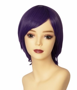 クリ　【送料無料】 【Belle Wig ショート ロイヤルウ゛ァイオレット】【衣装】【ハロウィン】【仮装】【コスプレ】【コスプレイヤー】 