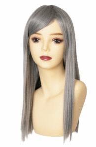 クリ　【送料無料】 【Belle Wig ミディアム スモーキーグレー】【衣装】【ハロウィン】【仮装】【コスプレ】【コスプレイヤー】【アニ 