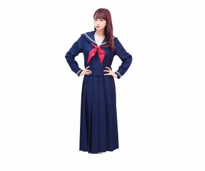 【レディ】スケバンセーラー【セーラー服】【制服】【学生】【学生】【スケバン】【ガール】【仮装】【衣装】【集団仮装】【集団コスプ・