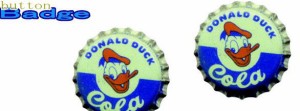 【送料無料】ドナルドダック【Donald Duck】【ディズニー】人気の缶バッジを大量投入！服やバック・カバンなどをリメイクしちゃいましょ