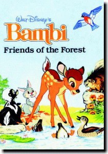 【送料無料】バンビ【bambi】【ブルー】【ディズニー】ポスター！アメリカ〜ンなポスターが勢揃い！お部屋をカスタムしちゃいましょう♪
