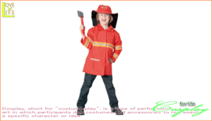 【キッズ】【95R132】キッズ　ファイアーマン【消防士】【アメリカン】【仮装】【パーティ】【ハロウィン】アメリカンな消防士さんのコス