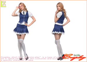 【1 】ベストスクールガール【USA】【アメリカ】【学生】【制服】【仮装】【コスプレ】細身のネクタイを合わせてスタイリッシュなスクー