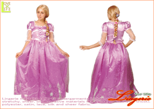 【レディ】【95R080】ラプンツェル レディ ドレス【Rapunzel】【Disney】【ディズニー】 【お姫様】【パーティ】ディズニーのプリンス！