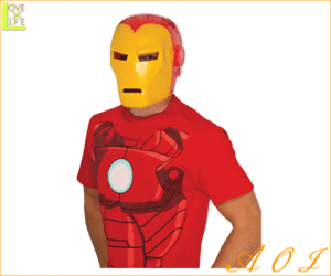 【GOODS】【アイアンマン】アイアンマンマスク【Iron Man】【仮面】【装飾】【パーティ】【マスク】【雑貨】【ハロウィン】【おもちゃ】