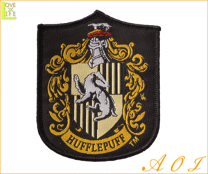 【GOODS】【Harry Potter】ハリーポッターワッペン【ヘルガ・ハッフルパフ】【ハリポタ】【エンブレム】【ワッペン】【装飾】【パーティ