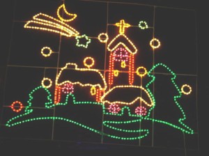 LED  クリスマスハウス　クリスマス　イルミネーション【屋内外ご利用可能】【ウィンター】【ガーデン】【庭】【デコレーション】【送料