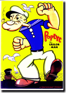 ポパイ【Popeye】ポスター！アメリカ〜ンなポスターが勢揃い！お部屋をカスタムしちゃいましょう♪【】【新商品】【大人気】