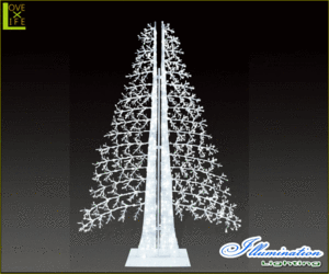 【LED】【ALS-TR(A)ABI-2】【大型商品】LEDストリング アビエスツリー【2枚】【ツリー】【クリスマスツリー】【ホワイトツリー】【モチー