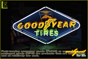 【アメリカン雑貨】ネオン サイン グッドイヤー【GOODYEAR DIAMOND】【アメリカ雑貨】【ネオンライト】【BAR】【インテリア】【アメリカ