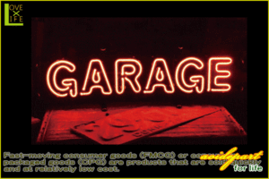 【アメリカン雑貨】ネオン サイン【GARAGE】【アメリカ雑貨】【ネオンライト】【電飾】【BAR】【インテリア】【アメリカ】【USA】【かわ