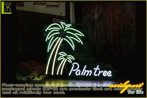 【アメリカン雑貨】ネオン サイン【PALM TREE】【アメリカ雑貨】【ネオンライト】【電飾】【BAR】【インテリア】【アメリカ】【USA】【か