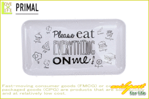 【最終価格】【アメリカン雑貨】メラミントレイ【Ｍ】【PLEASE EAT EVERYTHING】【トレイ】【お盆】【tray】【メラミン】【食器】【食事