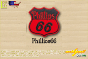 【送料無料】【アメリカン雑貨】【WAPPEN】ワッペン【Phillips 66】【フィリップス66】【わっぺん】【アイロンパッチ】【アメキャラ】【