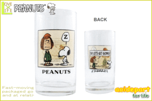 【スヌーピー】【SNOOPY】グラス【ペパーミント・パティ】【コミック】【GLASS】【ガラス】【コップ】【カップ】【ピーナッツ】【グッズの