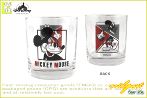 【ディズニーキャラクター】ロックグラス【ミッキー】【ミッキーマウス】【グッズ】【キャラクター】【ディズニー】【コップ】【グラス】