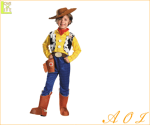 【キッズ】DX ウッディ【Woody】【カウボーイ】【ピクサー】【ディズニー】【トイストーリー】【キャラクター】【仮装】【衣装】【コスプ