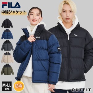 FILA フィラ 中綿ジャケット メンズ レディース アウター 防寒 防風 コート 中綿 ブランド おしゃれ ジャンパー 秋 冬 ファッション 防寒