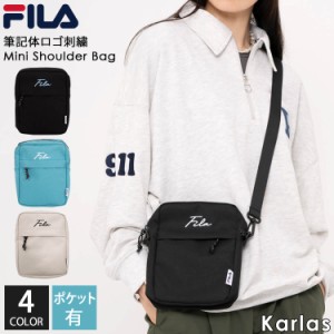 FILA フィラ ショルダーバッグ スポーツブランド 斜め掛け 軽量 軽い 小さめ メンズ レディース ミニショルダー セカンドバッグ ポーチ 