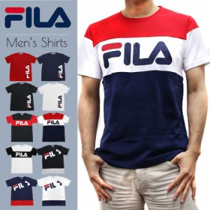 【商品レビューを書いて10%ポイント】FILA フィラ Tシャツ メンズ 半袖 かっこいい 吸水速乾 スポーツ ブランド 人気 半袖シャツ おしゃ