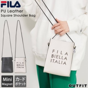 【商品レビューを書いて10%ポイント】FILA フィラ ミニポシェット ミニショルダーバッグ レディース ポーチ 携帯ポーチ 縦型 スマートフ