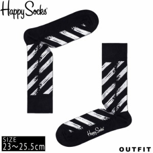 HappySocks ハッピーソックス レディース 靴下 クルー丈 クルーソックス 総柄 派手 ソックス ユニセックス 女性 綿混 かわいい おしゃれ 