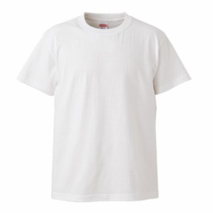 Ｔシャツ 半袖 キッズ 子供服 ハイクオリティー 5.6oz 120 サイズ ホワイト 無地 ユナイテッドアスレ CAB