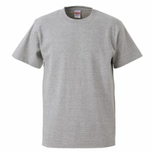 Ｔシャツ 半袖 キッズ 子供服 ハイクオリティー 5.6oz 120 サイズ ミックスグレー 無地 ユナイテッドアスレ CAB