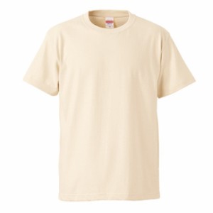 Ｔシャツ 半袖 キッズ 子供服 ハイクオリティー 5.6oz 120 サイズ ナチュラル 無地 ユナイテッドアスレ CAB