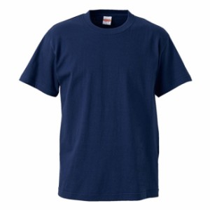 Ｔシャツ 半袖 キッズ 子供服 ハイクオリティー 5.6oz 150 サイズ インディゴ 無地 ユナイテッドアスレ CAB