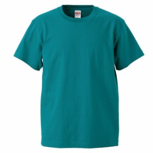 Ｔシャツ 半袖 キッズ 子供服 ハイクオリティー 5.6oz 120 サイズ アップルグリーン 無地 ユナイテッドアスレ CAB