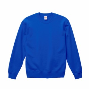 スウェット トレーナー メンズ クルーネック 裏パイル 10.0oz XL サイズ ロイヤルブルー 無地 ユナイテッドアスレ CAB