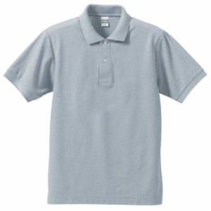 ポロシャツ 半袖 メンズ ドライ ユーティリティー 5.3oz XS サイズ OX Gray 無地 ユナイテッドアスレ CAB