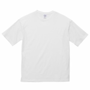 Ｔシャツ 半袖 メンズ ビッグシルエット 5.6oz S サイズ ホワイト 無地 ユナイテッドアスレ CAB