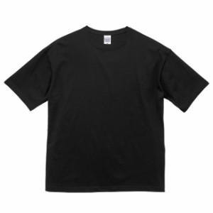 Ｔシャツ 半袖 メンズ ビッグシルエット 5.6oz M サイズ ブラック 無地 ユナイテッドアスレ CAB