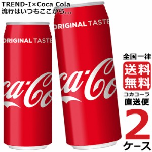 コカ・コーラ 500ml 缶 2ケース × 24本 合計 48本 送料無料 コカコーラ社直送 最安挑戦