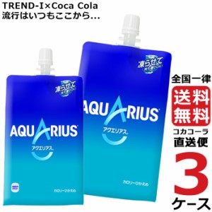 アクエリアス 300g ハンディーパック パウチ 3ケース × 30本 合計 90本 送料無料 コカコーラ 社直送 最安挑戦