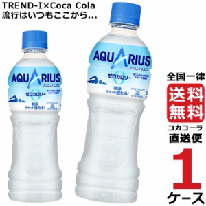 アクエリアスゼロ 500ml PET 1ケース × 24本 合計 24本 送料無料 コカコーラ社直送 最安挑戦