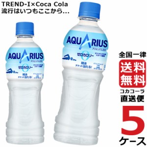 アクエリアスゼロ 500ml PET ペットボトル 5ケース × 24本 合計 120本 送料無料 コカコーラ 社直送 最安挑戦